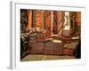 Cloth Stall, Paddy's Market, near Chinatown, Sydney, Australia-David Wall-Framed Photographic Print