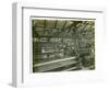 Cloth Weaving Room, Long Meadow Mill, 1923-English Photographer-Framed Photographic Print