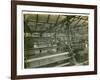 Cloth Weaving Room, Long Meadow Mill, 1923-English Photographer-Framed Photographic Print