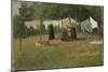 Clothes drying, 1875-Gerhard Peter Frantz Vilhelm Munthe-Mounted Giclee Print