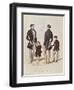 Clothes for Men and Children, Color Engraving from Mode Del Giorno Il Giornale Dei Sarti-null-Framed Giclee Print