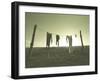 Clothes Hung Out to Dry at the Prairie Homestead-Stewart Cohen-Framed Photographic Print