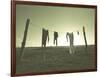 Clothes Hung Out to Dry at the Prairie Homestead-Stewart Cohen-Framed Photographic Print