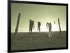 Clothes Hung Out to Dry at the Prairie Homestead-Stewart Cohen-Framed Photographic Print