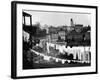 Clothes Lines Hung with Laundry in the Slums of Chicago-Gordon Coster-Framed Photographic Print