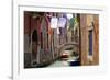 Clothes lines, Venice, UNESCO World Heritage Site, Veneto, Italy, Europe-Hans-Peter Merten-Framed Photographic Print