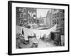 Clothesline and Tenements-null-Framed Photographic Print