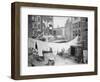 Clothesline and Tenements-null-Framed Photographic Print