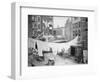 Clothesline and Tenements-null-Framed Photographic Print