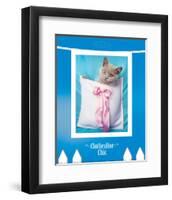 Clothesline Chic-Rachael Hale-Framed Art Print