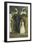 Clothing Naked and Provide for Widows and Orphans, Scene from Seven Works of Mercy-Santi Buglioni-Framed Giclee Print