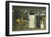 Clothing Naked and Providing for Widows and Orphans-null-Framed Giclee Print