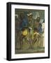 Clothing Naked and Providing for Widows and Orphans-null-Framed Giclee Print