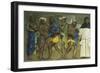 Clothing Naked and Providing for Widows and Orphans-null-Framed Giclee Print