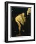 Clothing Naked, Detail from Our Lady of Mercy or Seven Acts of Mercy-Caravaggio-Framed Giclee Print