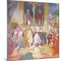 Clothing of Saint Brigida, 1524-Lorenzo Lotto-Mounted Giclee Print