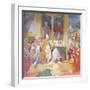 Clothing of Saint Brigida, 1524-Lorenzo Lotto-Framed Giclee Print