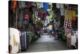 Clothing on Sale at Pettah Market, Colombo, Sri Lanka, Asia-Charlie-Stretched Canvas