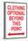 Clothing Optional Beyond This Point Sign Poster-null-Stretched Canvas