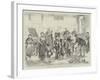 Clothing Poor Children in a West of Ireland Schoolhouse-null-Framed Giclee Print