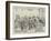 Clothing Poor Children in a West of Ireland Schoolhouse-null-Framed Giclee Print