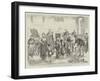Clothing Poor Children in a West of Ireland Schoolhouse-null-Framed Giclee Print