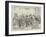 Clothing Poor Children in a West of Ireland Schoolhouse-null-Framed Giclee Print