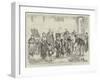Clothing Poor Children in a West of Ireland Schoolhouse-null-Framed Giclee Print
