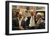 Clothing Pressers Herman Abrams, Joseph Spitalnick, and Philip Ehrlich, New York, New York, 1960-Walter Sanders-Framed Photographic Print