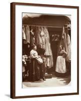 Clothing Shop 1877-null-Framed Photographic Print