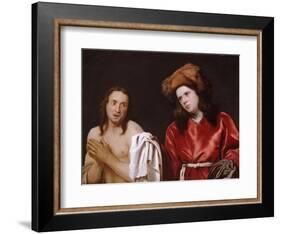 Clothing the Naked, c.1661-Michael Sweerts-Framed Giclee Print