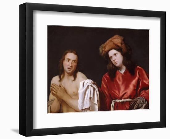 Clothing the Naked, c.1661-Michael Sweerts-Framed Giclee Print