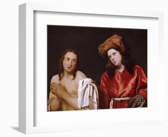 Clothing the Naked, c.1661-Michael Sweerts-Framed Giclee Print