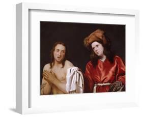 Clothing the Naked, c.1661-Michael Sweerts-Framed Giclee Print