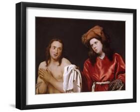 Clothing the Naked, c.1661-Michael Sweerts-Framed Giclee Print