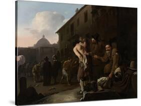 Clothing the Naked, Michael Sweerts-Michael Sweerts-Stretched Canvas