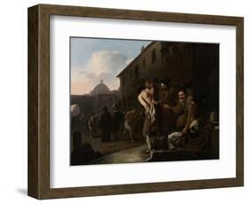 Clothing the Naked, Michael Sweerts-Michael Sweerts-Framed Art Print