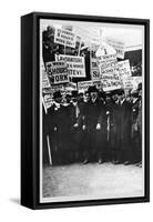 Clothing Workers Strike-null-Framed Stretched Canvas