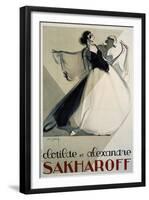 Clotilde et Alexandre Sakharoff-Philippe Petit-Framed Art Print