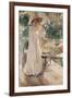 Clotilde in Her Garden, 1910-Joaquín Sorolla y Bastida-Framed Giclee Print