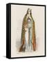 Clotilde Queen and Saint-null-Framed Stretched Canvas