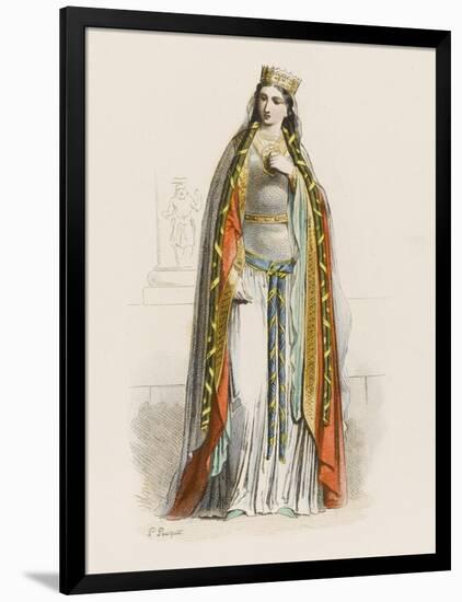 Clotilde Queen and Saint-null-Framed Art Print