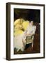 Clotilde Sitting on the Sofa, 1910, Oil on canvas, 180 x 110 cm-Sorolla Joaquin-Framed Giclee Print