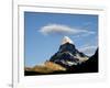 Cloud Above the Matterhorn, Zermatt, Valais, Swiss Alps, Switzerland, Europe-Hans Peter Merten-Framed Photographic Print