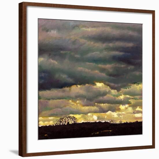 Cloud burst, 2012,-Helen White-Framed Giclee Print