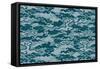 Cloud Camo-null-Framed Stretched Canvas