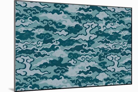 Cloud Camo-null-Mounted Giclee Print