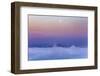 Cloud City and Moon, North Bay San Francisco  View-Vincent James-Framed Photographic Print