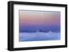 Cloud City and Moon, North Bay San Francisco  View-Vincent James-Framed Photographic Print