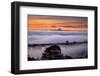 Cloud City - Golden Gate Bridge, Epic Morning Fog - San Francisco-Vincent James-Framed Photographic Print